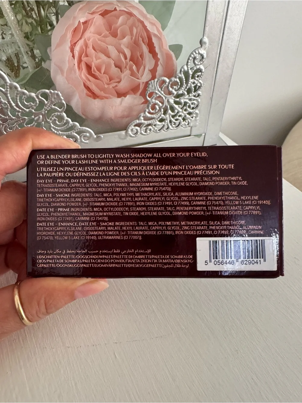 Charlotte Tilbury Rose & Warm Neutral 6-Shade Eyeshadow MINI Palette